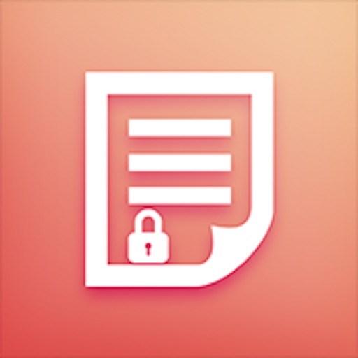 Notes Locker. iOS App