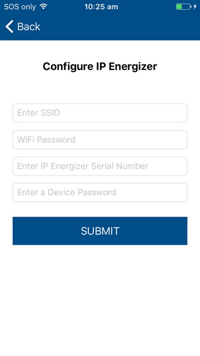 Wi-Fi Energizer Controller screenshot 2