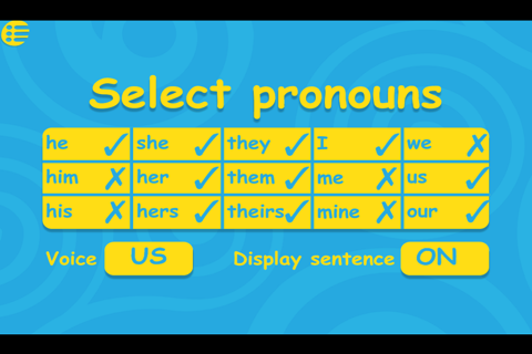 Pronouns With Splingo screenshot 2