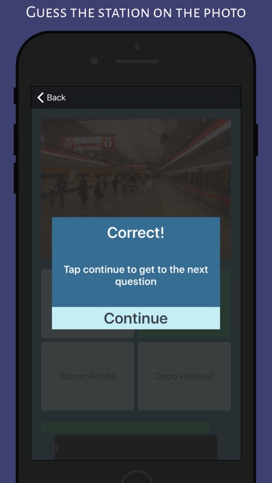 Subway Quiz - Praha screenshot 2