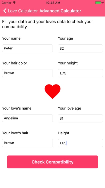 Love Calculator – Test by