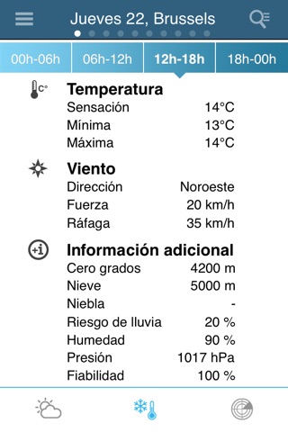 Weather for Belgium Pro screenshot 3