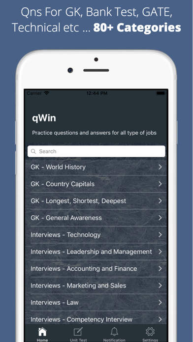 qWin - Questions For All Jobs screenshot 3