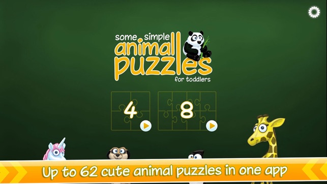 Some Simple Animal Puzzles 5+