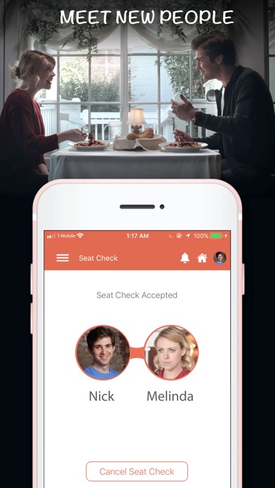 SeatCheck - Seat.  Eat.  Meet screenshot 3