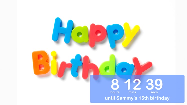 Birthday Countdown ‼