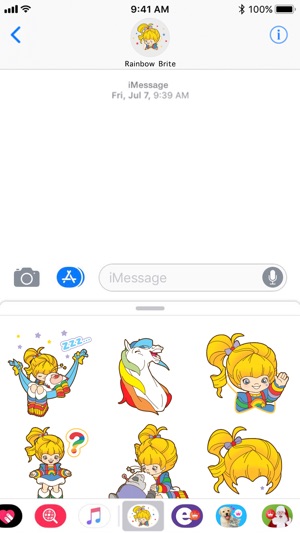 Rainbow Brite Stickers(圖1)-速報App