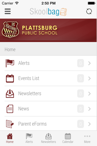 Plattsburg Public School - Skoolbag screenshot 2