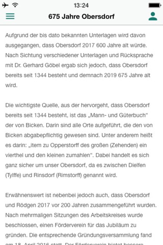 675 Jahre Obersdorf screenshot 3