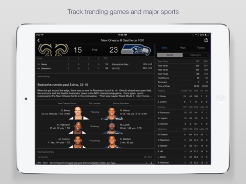 Yahoo Sports: Scores and News screenshot 3