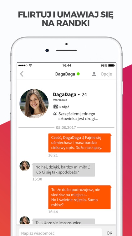 flirtować randki i czat online