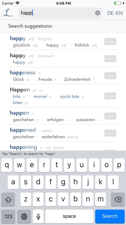 Dictionary Linguee