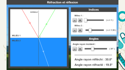 How to cancel & delete Réfraction et réflexion from iphone & ipad 1