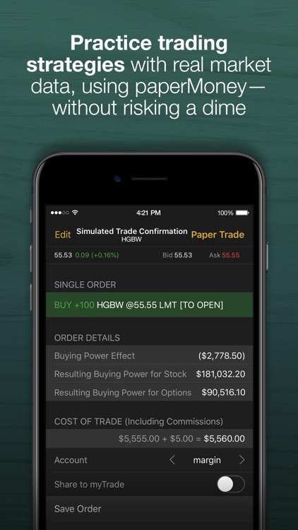 TD Ameritrade Mobile Trader screenshot-3