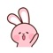 Pink Rabbit Animated