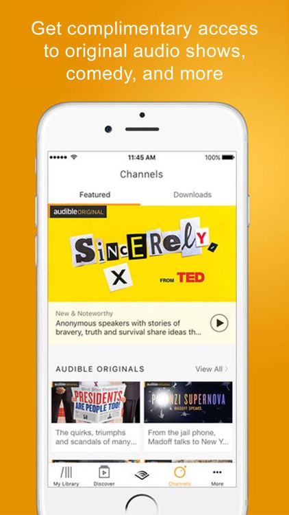 Audible audio books & podcasts screenshot-3