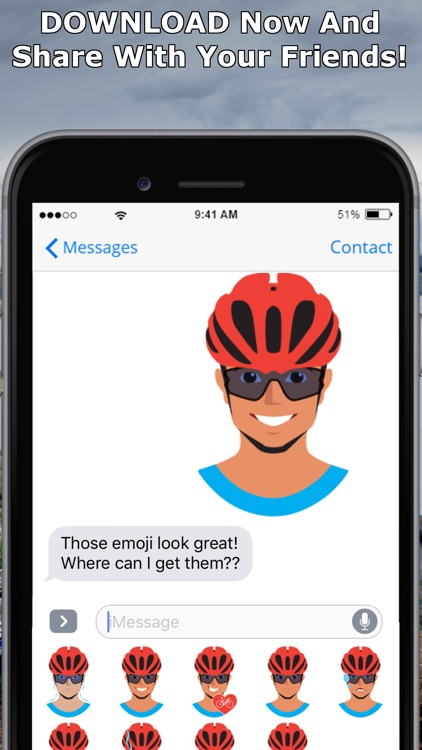 CyclEmoji - Cycling Emojis screenshot-4