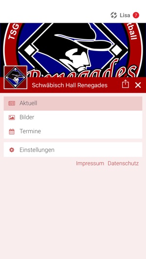 Schwäbisch Hall Renegades(圖2)-速報App