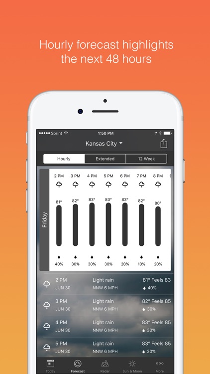 1Weather - Forecast, Radar, Widget & Alerts