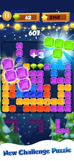 Jewel Cube: Block Puzzle Game