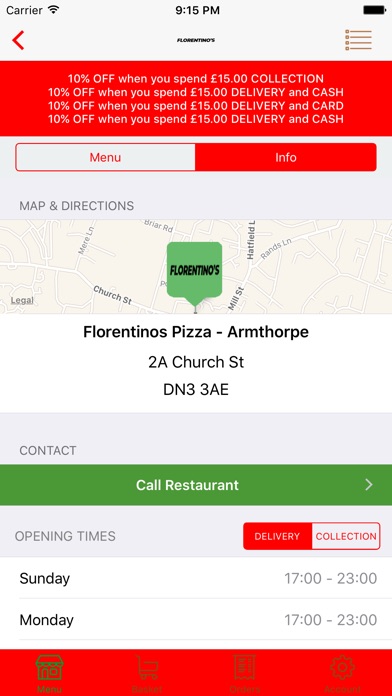 Florentinos Pizza Armthorpe screenshot 3
