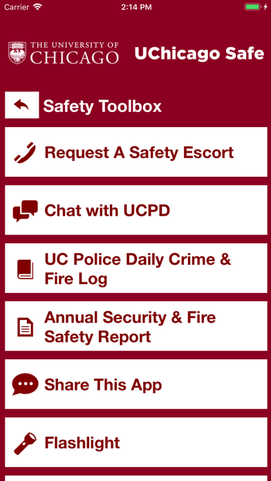 UChicago Safe screenshot 4