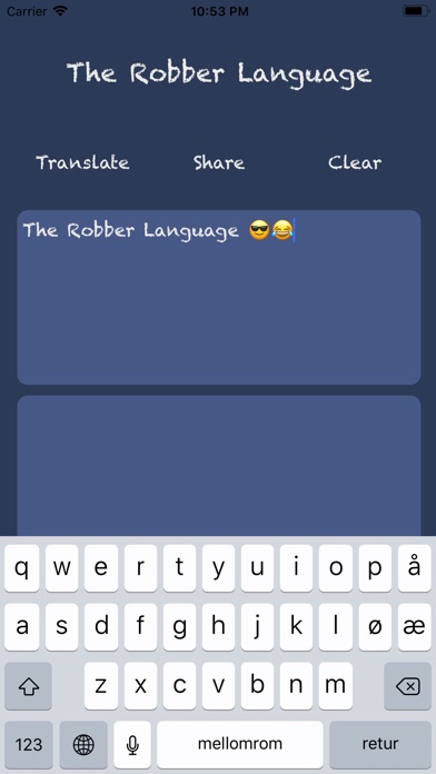The Robber Language screenshot 3