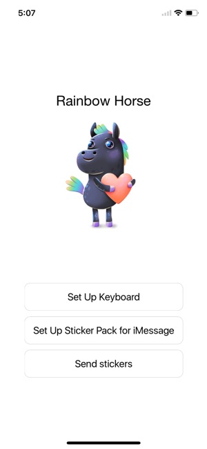 Rainbow Horse Stickers(圖4)-速報App