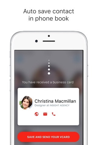 Business card scanner - DropEx screenshot 4