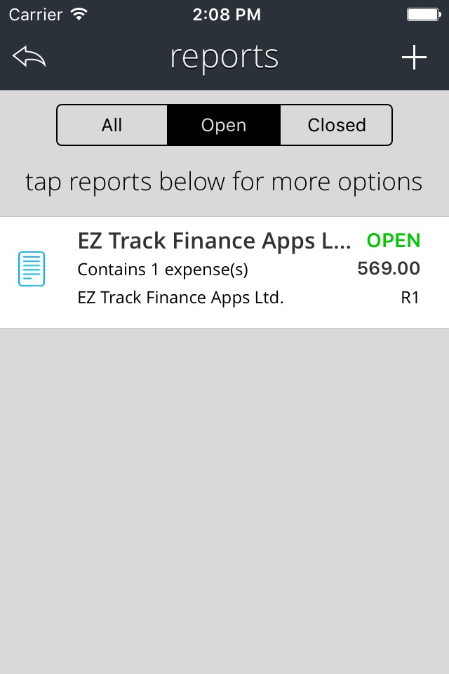 EZ Track Expense Reports screenshot 4