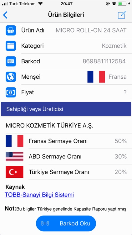 Ürün Sicil - Barkoddan Fiyat screenshot-4