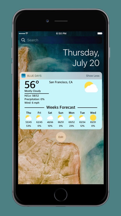 Blue Days - Hyperlocal Weather screenshot-3