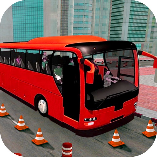 Coach Bus Parking School icon