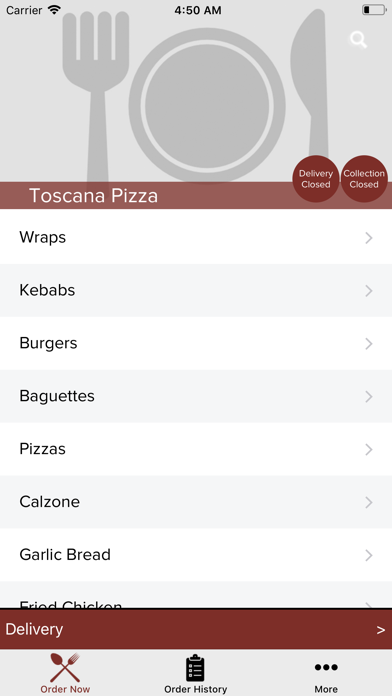 Toscana Pizza screenshot 2