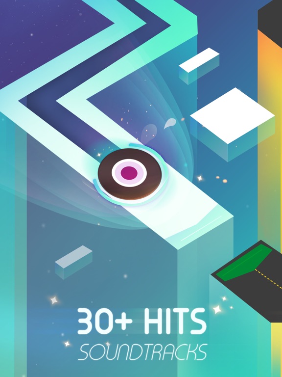 Dancing Ballz: Tap, Jump, Run на iPad
