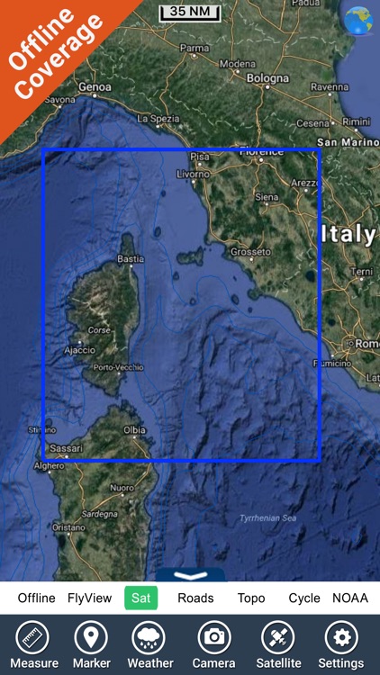Arcipelago Toscano - GPS charts fishing Navigator screenshot-4