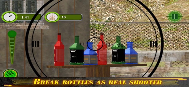 Sniper Bottles Game 3D(圖2)-速報App