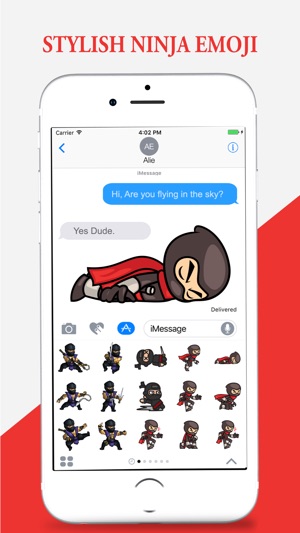 Ninja Dashing Stickers Pack(圖5)-速報App