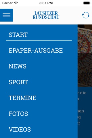 Lausitzer Rundschau screenshot 4