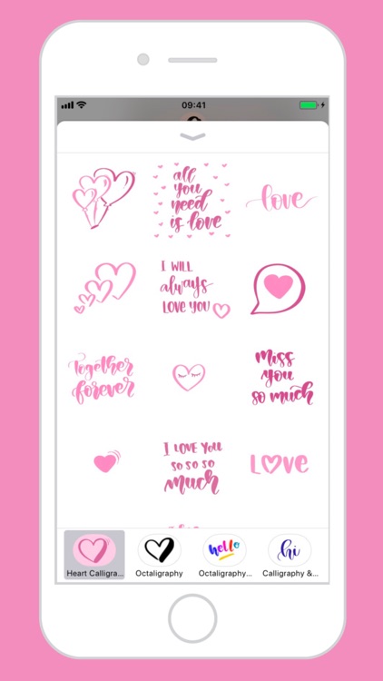 Heart Calligraphy screenshot-3