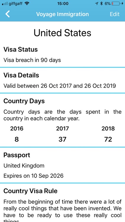 Voyage Immigration