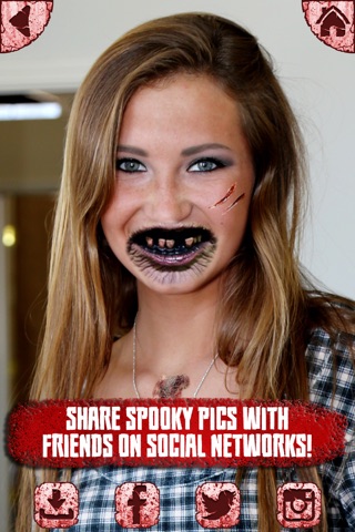 Scary Zombie Photo Editor: Monster Face Maker Cam screenshot 3