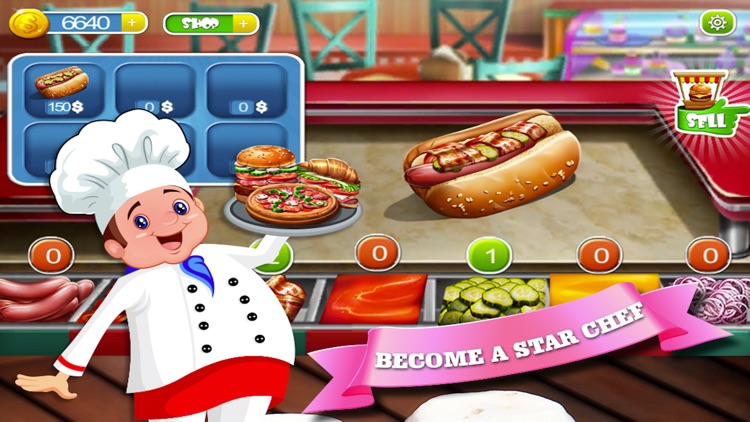 5 in 1 Cooking Game : Papa's Restaurant