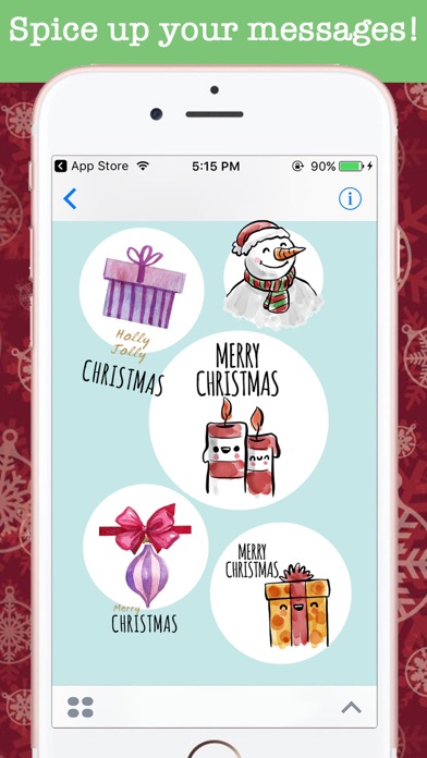 Christmas Watercolored Wishes screenshot 2