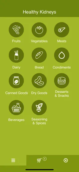 Game screenshot Healthy Kidneys Grocery List apk