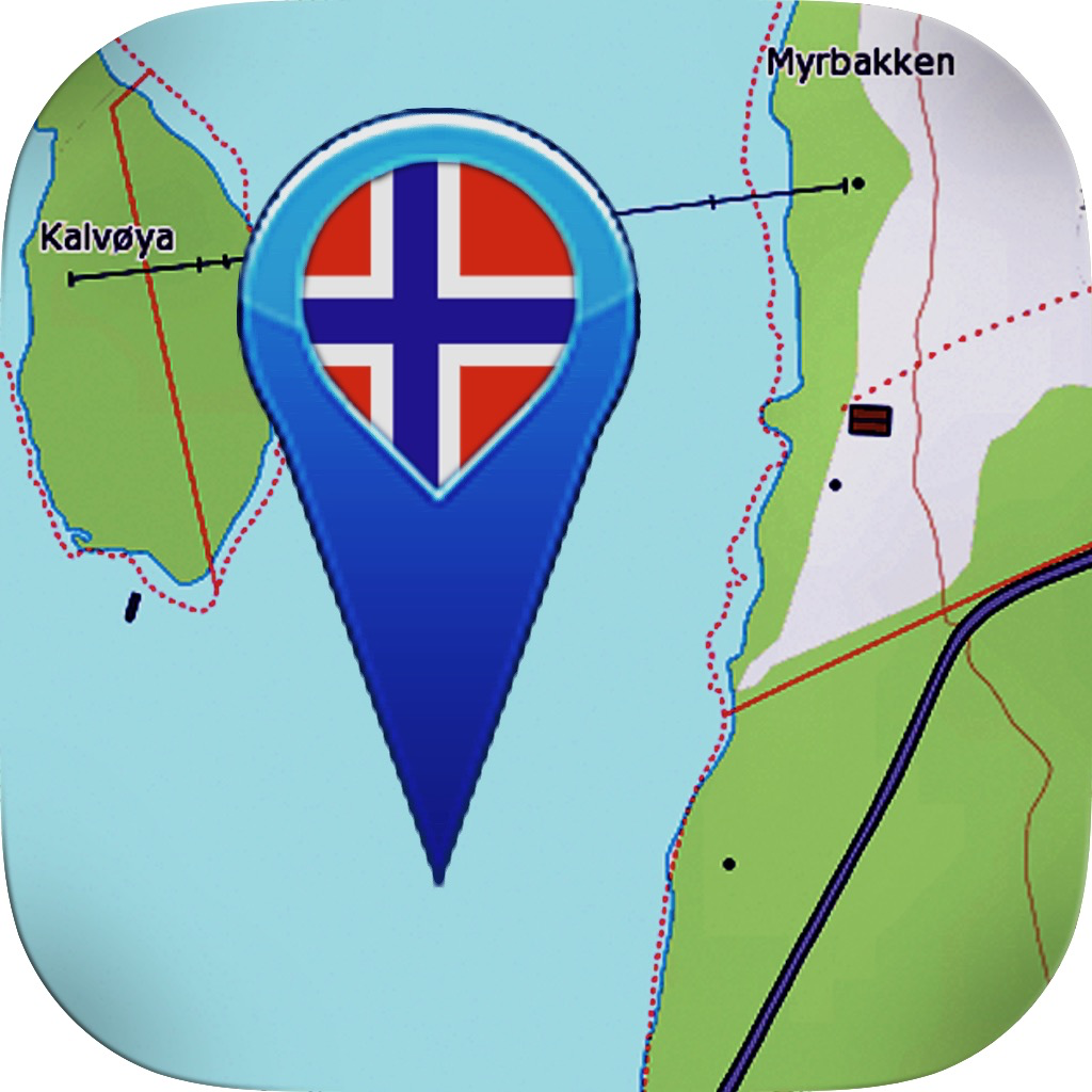 Topo maps - Norway App Icon