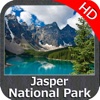 Jasper National Park HD GPS charts Navigator