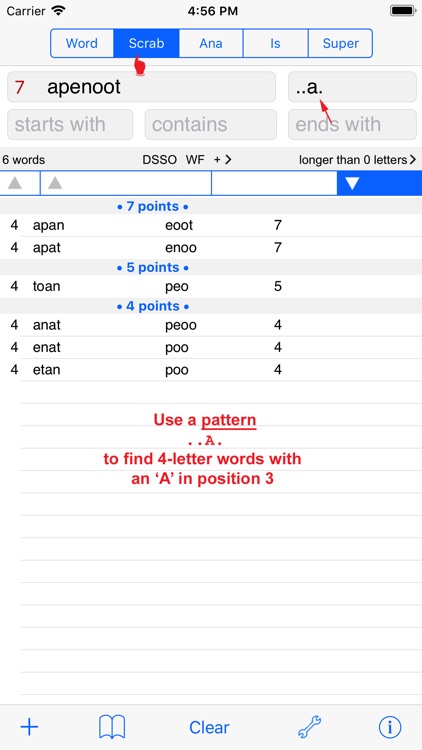 Svenska Words Finder PRO screenshot-3