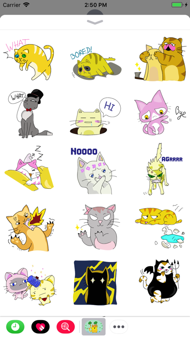 How to cancel & delete Funny Cat Emoji Stickers from iphone & ipad 4