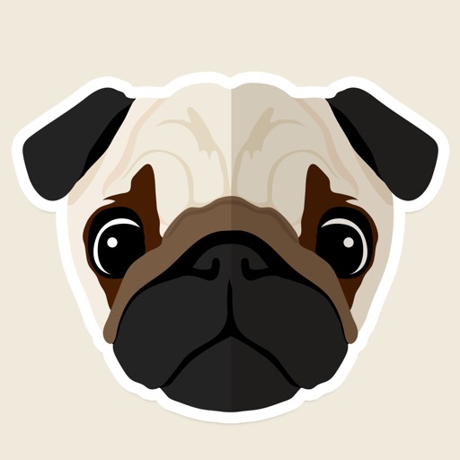 Funny Dog Sticker pack for iMessage icon